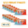 Freshmaker Bebek Islak Mendili 90’lı 12 Paket