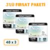 Sleepy Bio Natural - Süper Fırsat Paketi Bebek Bezi 2 Numara Mini 144 Adet (Ücretsiz Kargo Fırsatı)