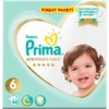 Prima Bebek Bezi Premium Care 6 Numara 62 Adet Ultra Fırsat Paketi (Ücretsiz Kargo Fırsatı)