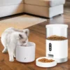 Fonri Kedi Köpek Akıllı Mama ve Su Kabı Seti – Akıllı Otomatik Mama Kabı ve Akıllı Otomatik Su Kabı