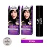 Palette Yoğun Göz Alıcı Renkler 1-0 Siyah 2 Adet Saç Boyası