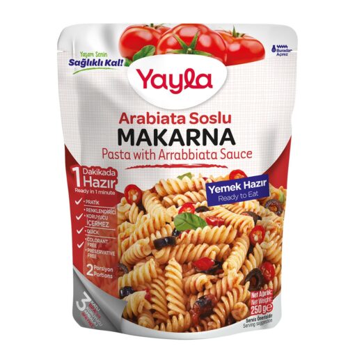 Yayla Arabiata Soslu Makarna 250 Gr