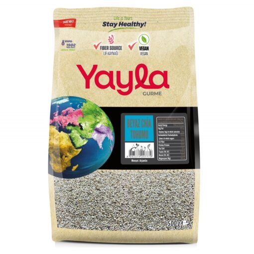 Yayla Gurme Beyaz Chia 500 Gr