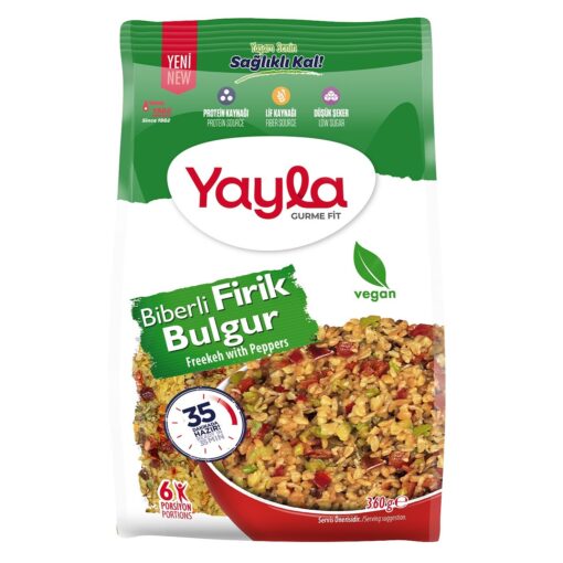 Yayla Gurme Fit Biberli Firik Bulgur 360 Gr