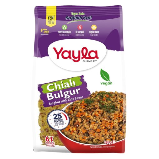 Yayla Gurme Fit Chialı Bulgur 360 Gr