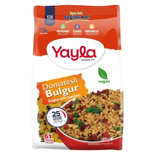 Yayla Gurme Fit Domatesli Bulgur 360 Gr