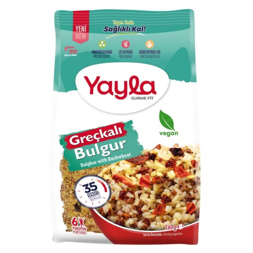 Yayla Gurme Fit Greçkalı Bulgur 360 Gr