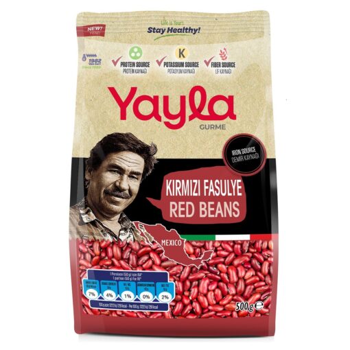 Yayla Gurme Kırmızı Fasulye 500 Gr