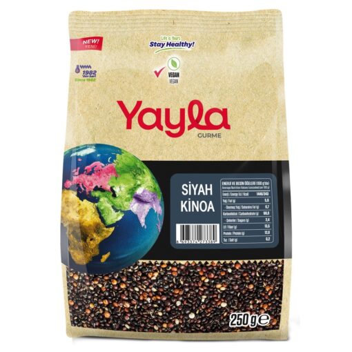 Yayla Gurme Siyah Kinoa 250 gr