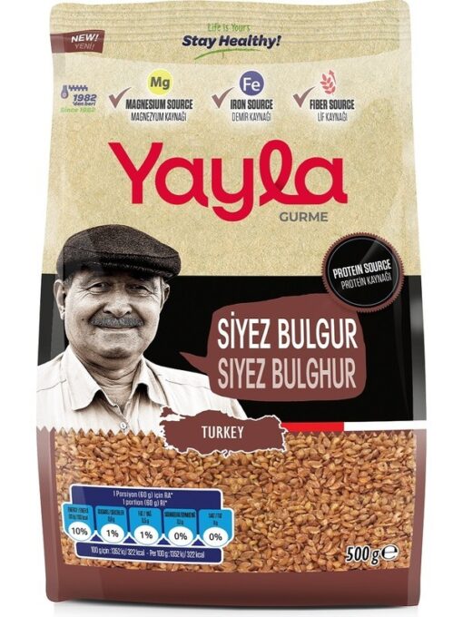 Yayla Gurme Siyez Bulgur 500 Gr