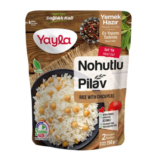 Yayla Yemek Hazır Nohutlu Pilav 250 gr